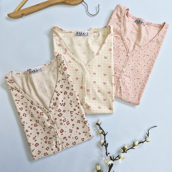 تیشرت سه دکمه