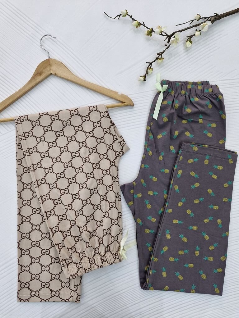 شلوار نخ پنبه سایز نرمال