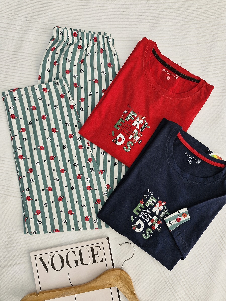 تیشرت وشلوار خرگوش راه راه