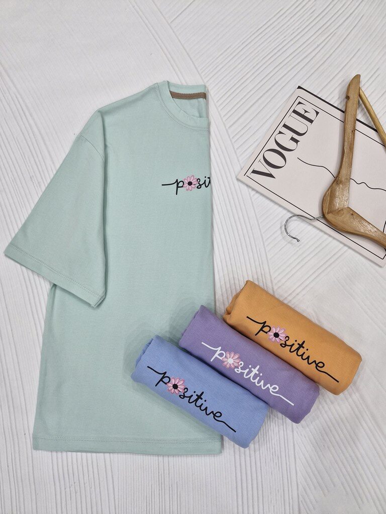 تیشرت باکسی positive