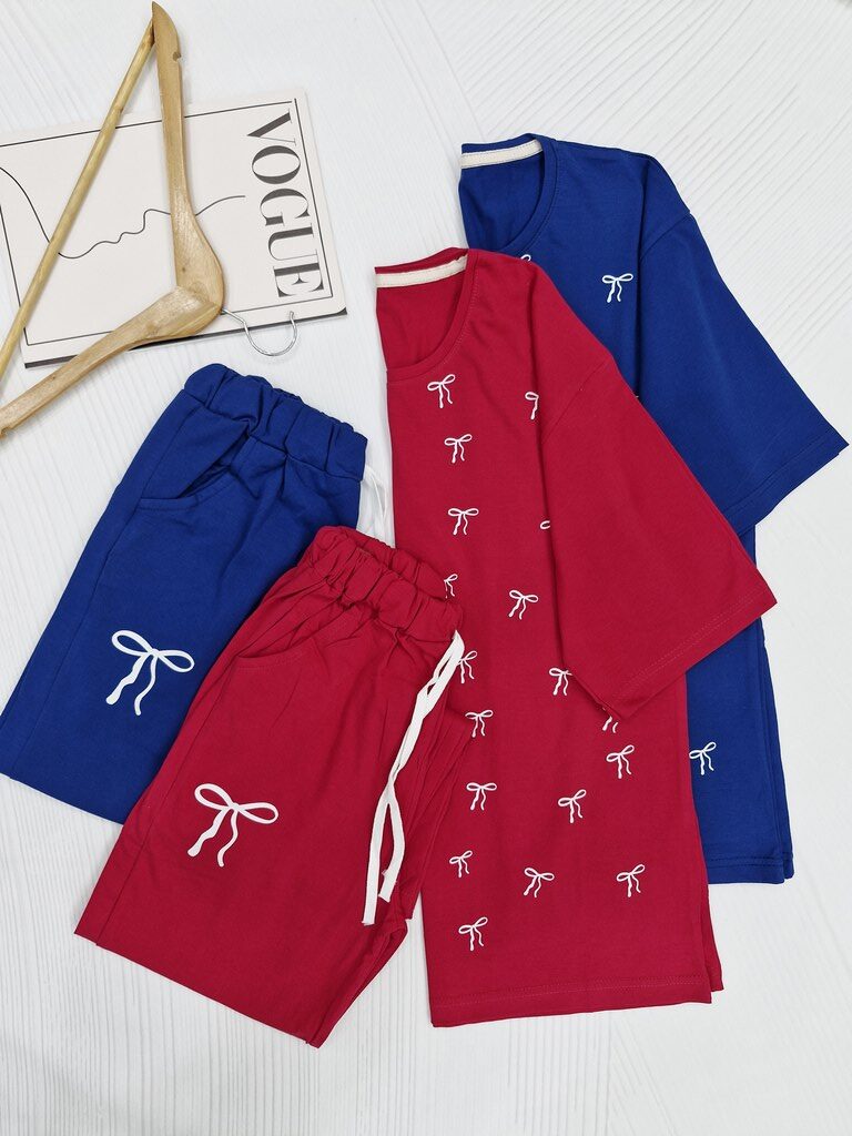 ست بلوز و شلوار پاپیون